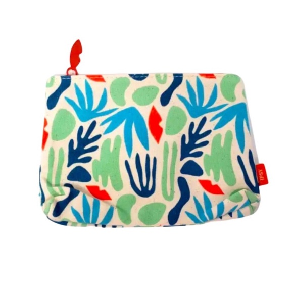 IPSY Force of Nature Drawstring Pouch (8 x 10) & Makeup Bag (5.5 x 7.5”) NIP - Picture 3 of 3